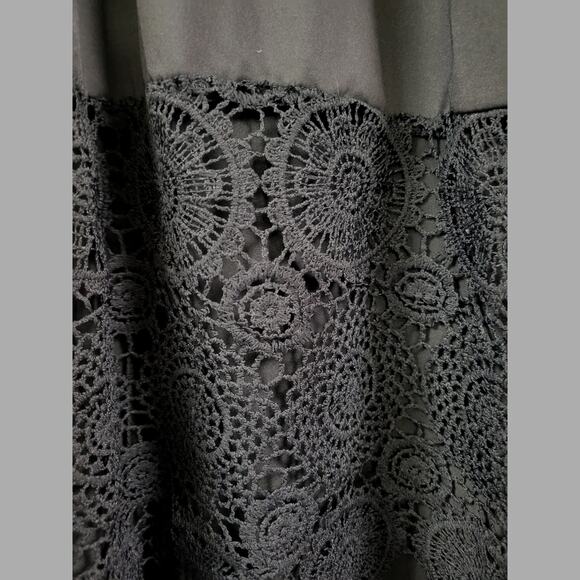 Plus Size Elegant Fitted Whimsigoth Witchcore Witchy Fairy Round Neck Dress NWOT - Picture 3 of 9